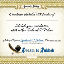 AUTHOR BRANDING PACKAGES—Coaching with Deborah S. Nelson