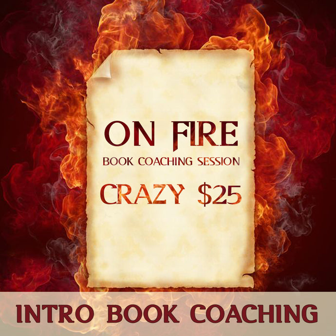 ON FIRE BOOK COACHING (45 minutes)—CRAZY $25! Light Your Dream on Fire with Deborah S. Nelson